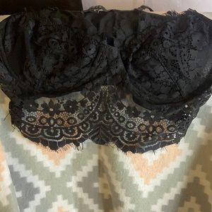 Black spaghetti strap top